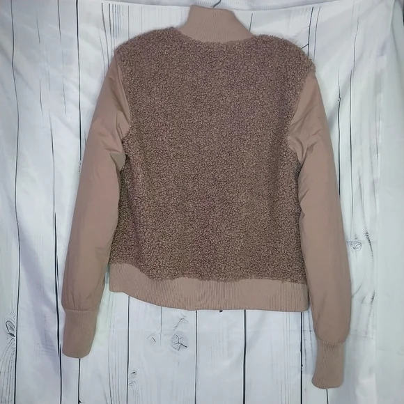 UpWest Women’s Utility Sherpa Bomber  Jacket - Picture 8 of 11